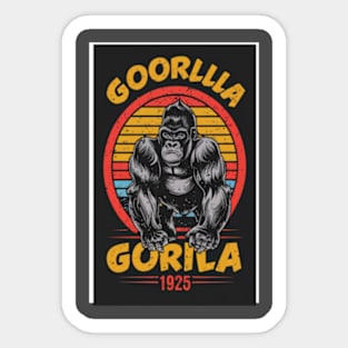 Gorilla Sticker